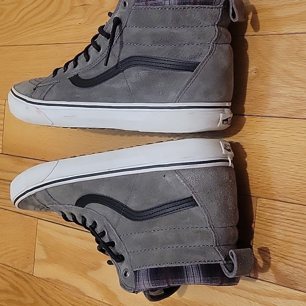 Vans Sk8 Hi MTE Pewter/Plaid - Picture 10 of 11